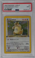 V1625: 1999: Kangaskhan: 5/64: 1ST Edition: Gym Challenge: PSA: 9: MINT: 102261211